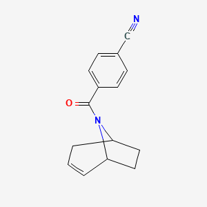 4-((1R,5S)-8-azabicyclo[3.2.1]oct-2-ene-8-carbonyl)benzonitrile
