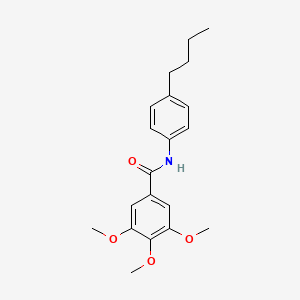 N-(4-butylphenyl)-3,4,5-trimethoxybenzamide