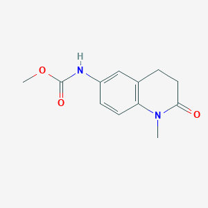Methyl (1-methyl-2-oxo-1,2,3,4-tetrahydroquinolin-6-yl)carbamate