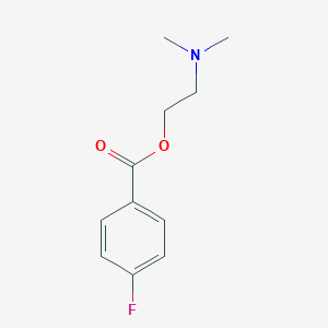 molecular formula C11H14FNO2 B257342 2-(Dimethylamino)ethyl 4-fluorobenzoate 