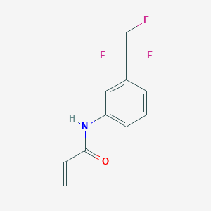 N-[3-(1,1,2-Trifluoroethyl)phenyl]prop-2-enamide