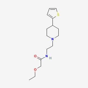 2-ethoxy-N-(2-(4-(thiophen-2-yl)piperidin-1-yl)ethyl)acetamide