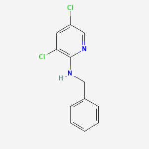 2-Pyridinamine,3,5-dichloro-n-(phenylmethyl)-