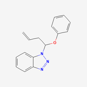1-(1-Phenoxybut-3-enyl)benzotriazole