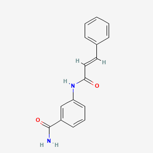 3-(Cinnamoylamino)benzamide