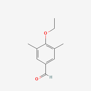 molecular formula C11H14O2 B2573774 4-Ethoxy-3,5-dimethylbenzaldehyde CAS No. 861376-63-8