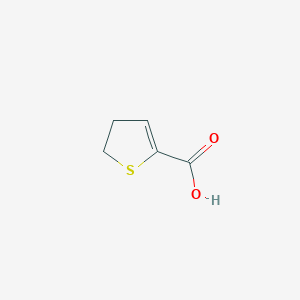 molecular formula C5H6O2S B2573780 4,5-Dihydrothiophene-2-carboxylic acid CAS No. 86610-33-5