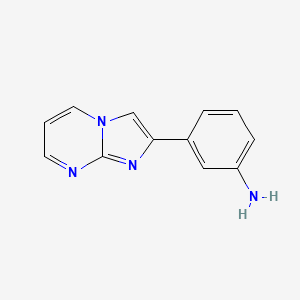 3-Imidazo[1,2-a]pyrimidin-2-ylaniline