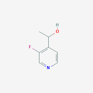 molecular formula C7H8FNO B2573808 1-(3-Fluoropyridin-4-yl)ethanol CAS No. 87674-15-5