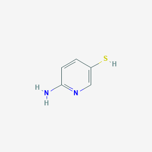 molecular formula C5H6N2S B2573845 6-Aminopyridine-3-thiol CAS No. 68559-17-1