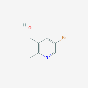 molecular formula C7H8BrNO B2573849 (5-Bromo-2-methylpyridin-3-yl)methanol CAS No. 1346541-53-4
