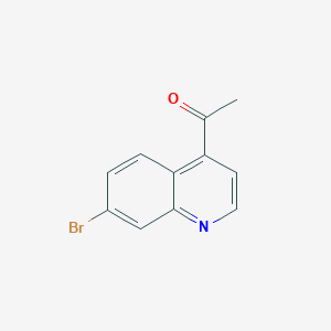 1-(7-Bromoquinolin-4-YL)ethanone