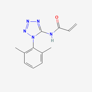 N-[1-(2,6-Dimethylphenyl)tetrazol-5-yl]prop-2-enamide