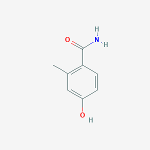 molecular formula C8H9NO2 B2573990 4-Hydroxy-2-methylbenzamide CAS No. 888019-41-8