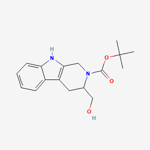 Tert-butyl 3-(hydroxymethyl)-1,3,4,9-tetrahydropyrido[3,4-b]indole-2-carboxylate
