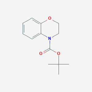 B2574039 Tert-butyl 2,3-dihydro-1,4-benzoxazine-4-carboxylate CAS No. 212180-23-9