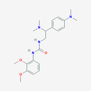 1-(2,3-Dimethoxyphenyl)-3-(2-(dimethylamino)-2-(4-(dimethylamino)phenyl)ethyl)urea