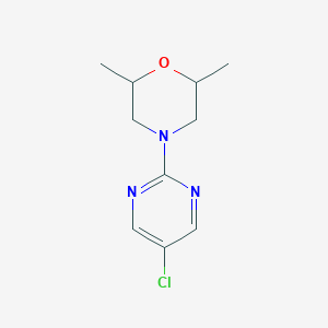 4-(5-Chloropyrimidin-2-yl)-2,6-dimethylmorpholine