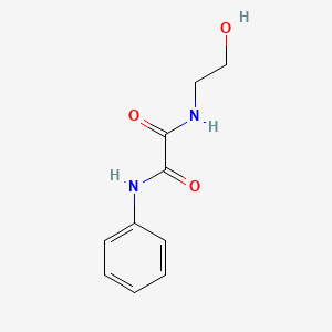 N-(2-hydroxyethyl)-N'-phenylethanediamide