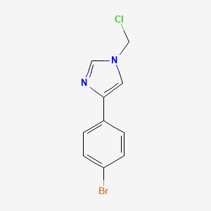 4-(4-Bromophenyl)-1-(chloromethyl)imidazole