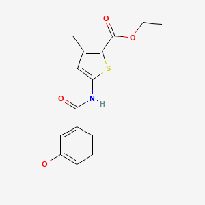 Ethyl 5-(3-methoxybenzamido)-3-methylthiophene-2-carboxylate