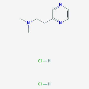 N,N-dimethyl-2-(pyrazin-2-yl)ethanamine dihydrochloride