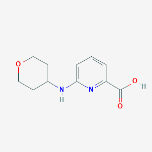 6-(Tetrahydro-2H-pyran-4-ylamino)picolinic acid