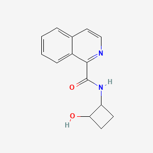 N-(2-hydroxycyclobutyl)isoquinoline-1-carboxamide
