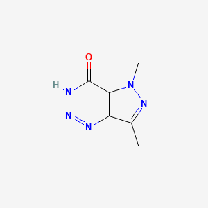 5,7-Dimethyl-3H-pyrazolo[4,3-d][1,2,3]triazin-4(5H)-one