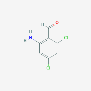 Benzaldehyde, 2-amino-4,6-dichloro-
