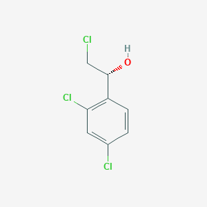 molecular formula C8H7Cl3O B2574501 (1R)-2-氯-1-(2,4-二氯苯基)乙醇 CAS No. 114446-57-0