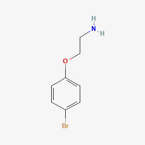 molecular formula C8H10BrNO B2574530 2-(4-溴苯氧基)乙胺 CAS No. 26583-55-1