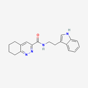 N-[2-(1H-Indol-3-yl)ethyl]-5,6,7,8-tetrahydrocinnoline-3-carboxamide