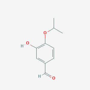 molecular formula C10H12O3 B2574573 3-羟基-4-异丙氧基苯甲醛 CAS No. 94283-73-5