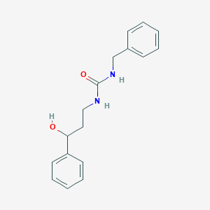 1-Benzyl-3-(3-hydroxy-3-phenylpropyl)urea