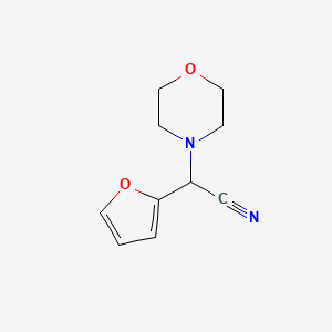 2-(Furan-2-yl)-2-(morpholin-4-yl)acetonitrile