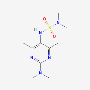 2-(Dimethylamino)-5-(dimethylsulfamoylamino)-4,6-dimethylpyrimidine