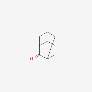 molecular formula C9H12O B2574632 Tricyclo[3.3.1.02,7]nonan-6-one CAS No. 87507-36-6