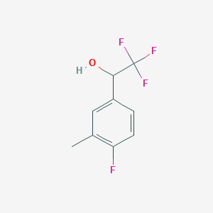 2,2,2-Trifluoro-1-(4-fluoro-3-methylphenyl)ethanol