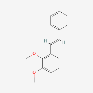 molecular formula C16H16O2 B2574829 (E)-2,3-二甲氧基芪 CAS No. 142599-32-4
