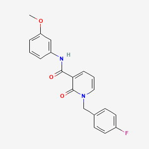 1-(4-fluorobenzyl)-N-(3-methoxyphenyl)-2-oxo-1,2-dihydropyridine-3-carboxamide