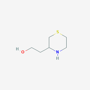 molecular formula C6H13NOS B2574917 2-(Thiomorpholin-3-yl)ethan-1-ol CAS No. 171351-31-8