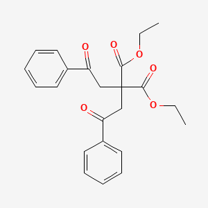 Diethyl 2,2-bis(2-oxo-2-phenylethyl)malonate