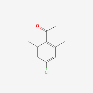 molecular formula C10H11ClO B2575073 1-(4-Chloro-2,6-dimethylphenyl)ethanone CAS No. 35887-71-9