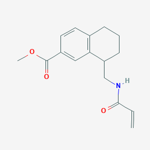 Methyl 8-[(prop-2-enoylamino)methyl]-5,6,7,8-tetrahydronaphthalene-2-carboxylate