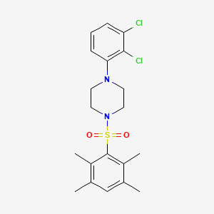 1-(2,3-Dichlorophenyl)-4-(2,3,5,6-tetramethylbenzenesulfonyl)piperazine
