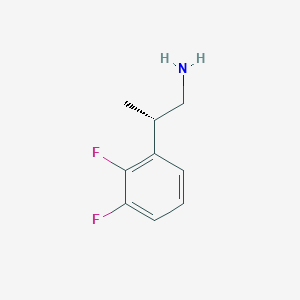 (2S)-2-(2,3-Difluorophenyl)propan-1-amine