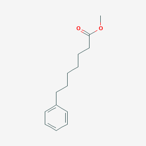 molecular formula C14H20O2 B025752 甲基7-苯基庚酸酯 CAS No. 101689-18-3