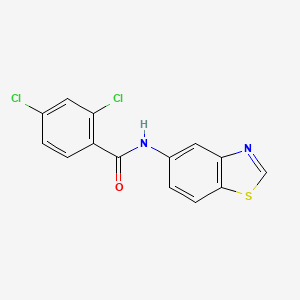 N-(benzo[d]thiazol-5-yl)-2,4-dichlorobenzamide