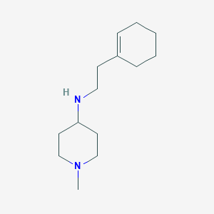 N-[2-(cyclohexen-1-yl)ethyl]-1-methylpiperidin-4-amine